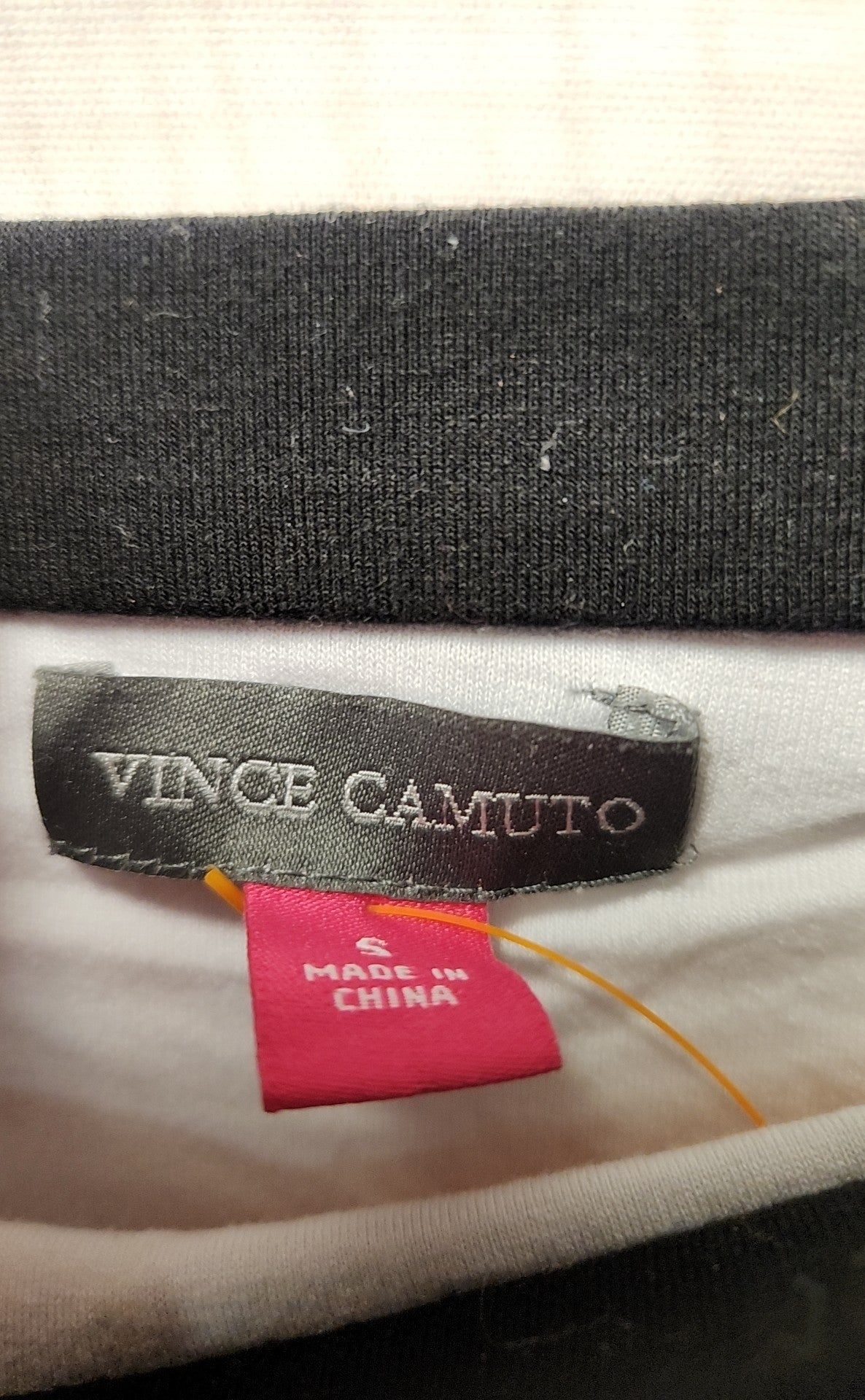 Vince Camuto Women's Size S White & Black Skirt