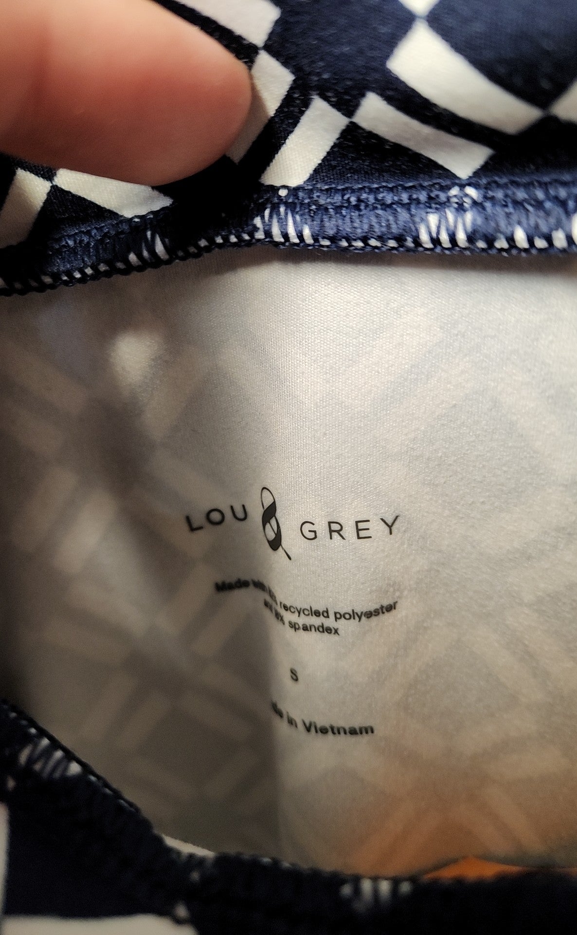 Lou & Grey Women's Size S Blue Leggings