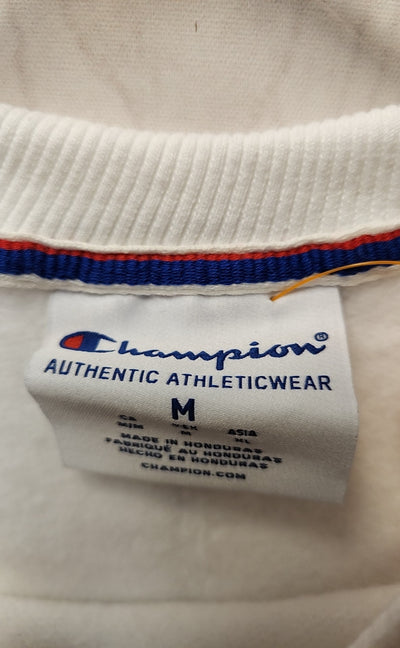 Champion Women's Size M White Sweatshirt