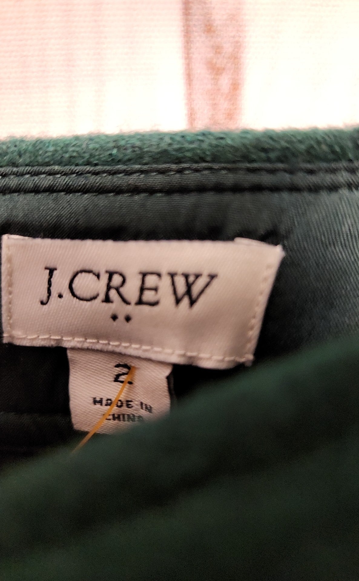 J Crew Women's Size 2 Green Skirt