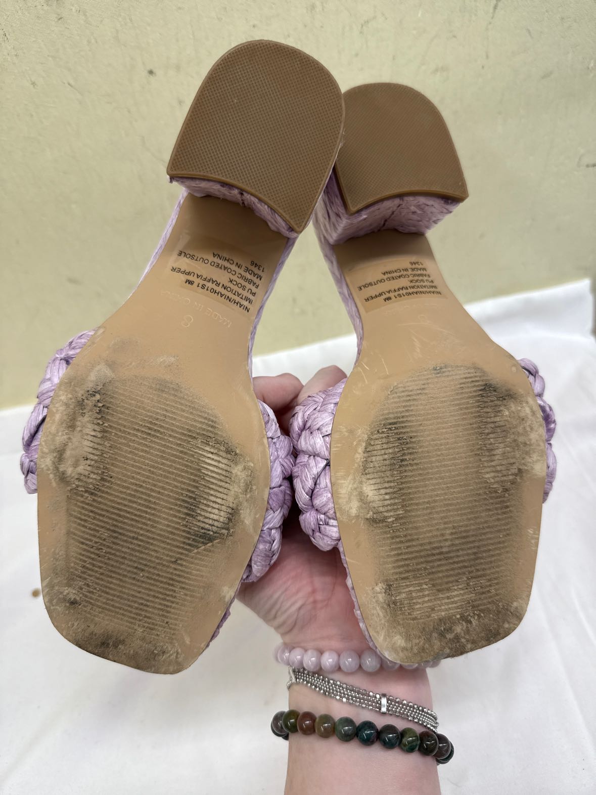 Steve Madden Women's Size 8 Purple Sandals