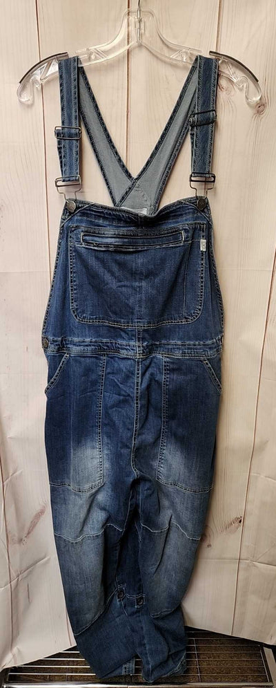 Martha Stewart Women's Size XL Blue Overalls