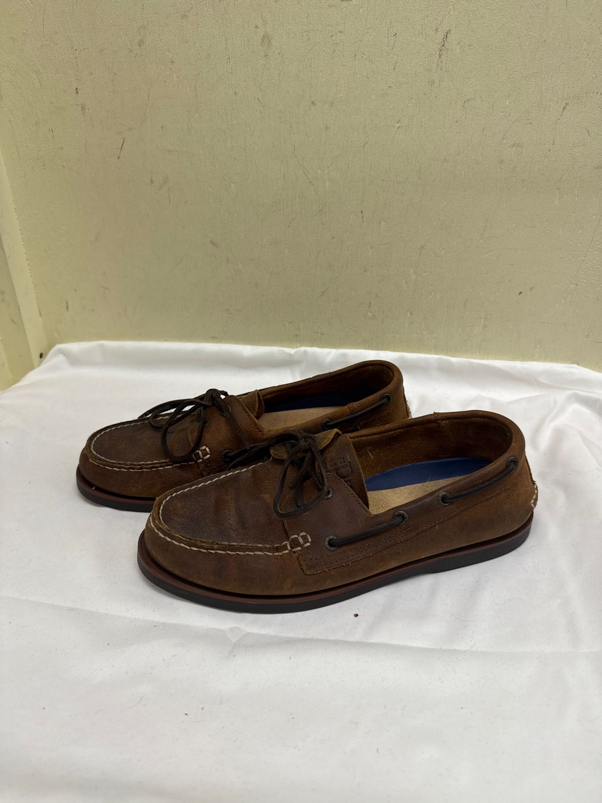 GH Bass Men's Size 8-1/2 Brown Leather Shoes