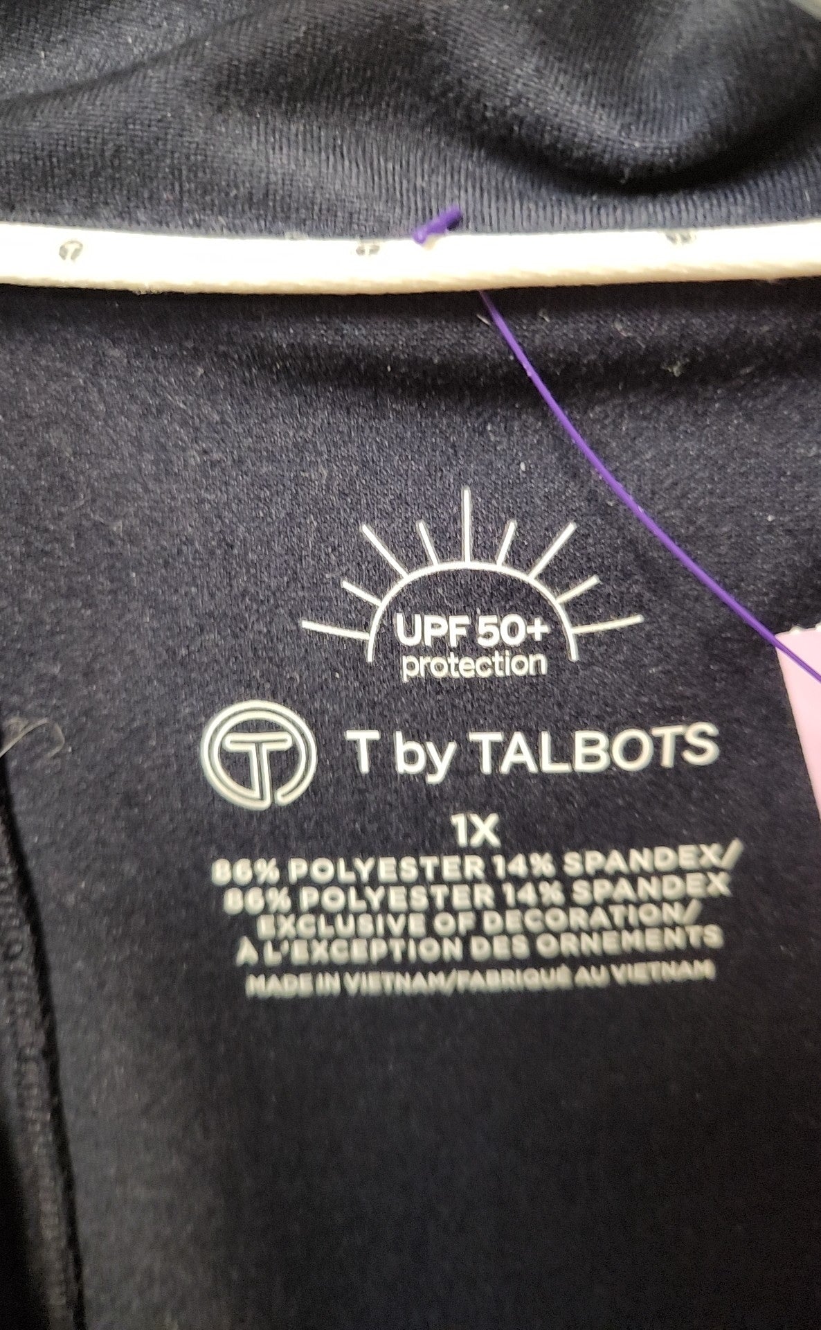 Talbots Women's Size 1X Navy Active Jacket