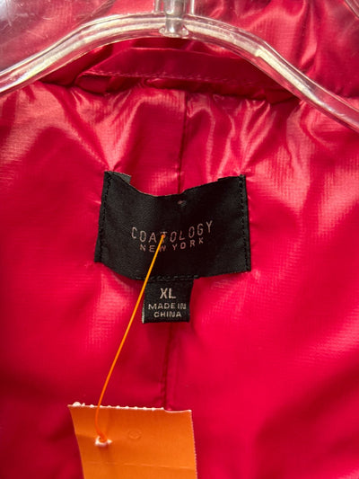 Coatology Women's Size XL Pink Vest