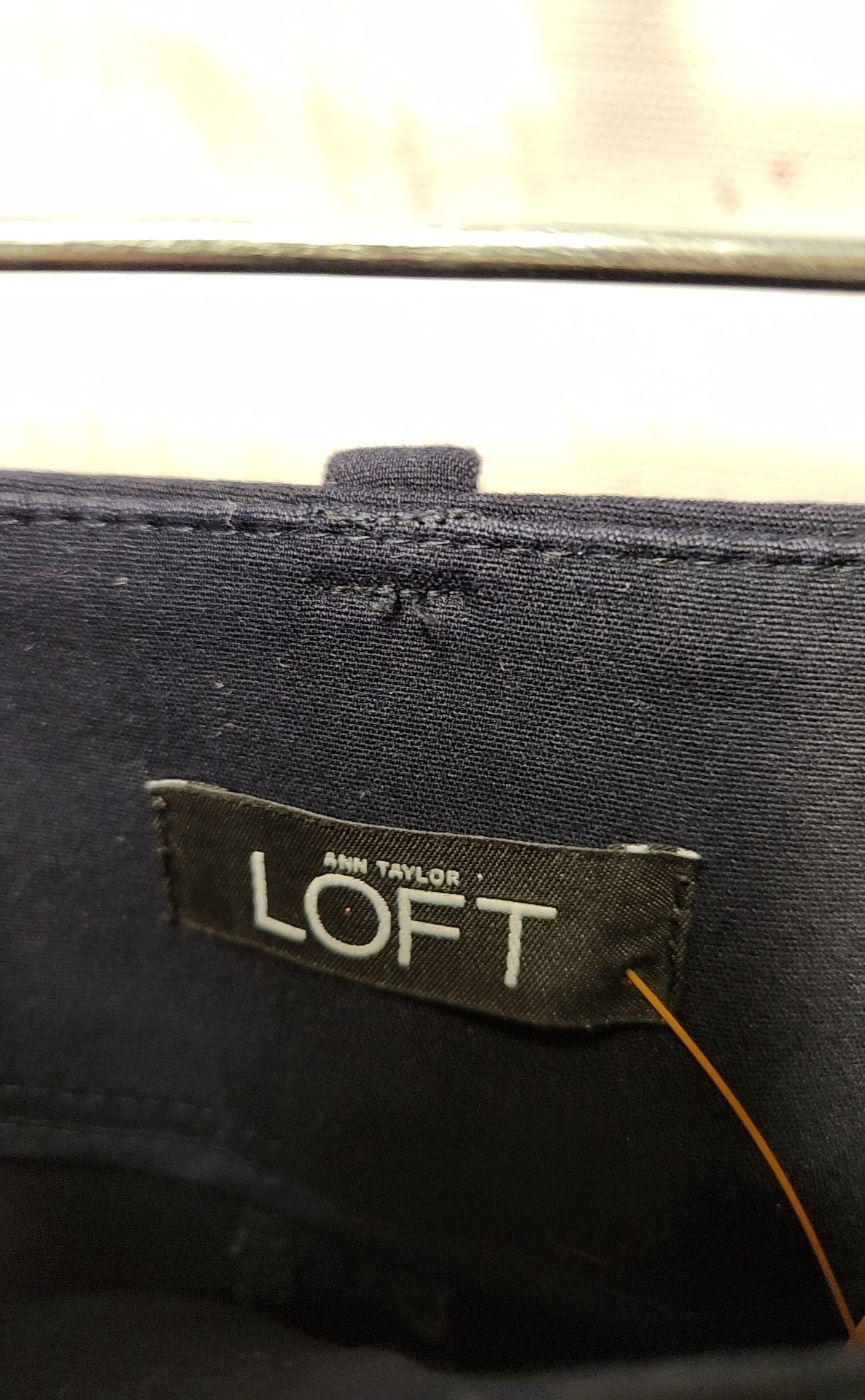 Loft Women's Size 8 Navy Pants Marisa Skinny