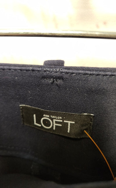 Loft Women's Size 8 Navy Pants Marisa Skinny