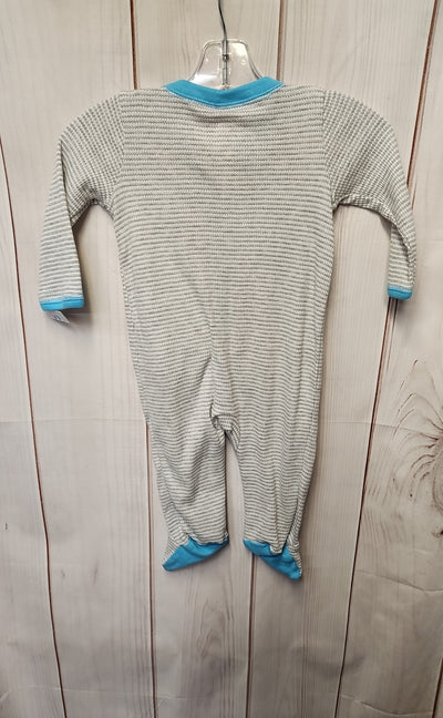NWT Carters Boy's Size 9 Months Gray Pajamas