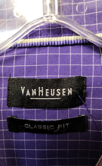 Van Heusen Men's Size L Purple Shirt