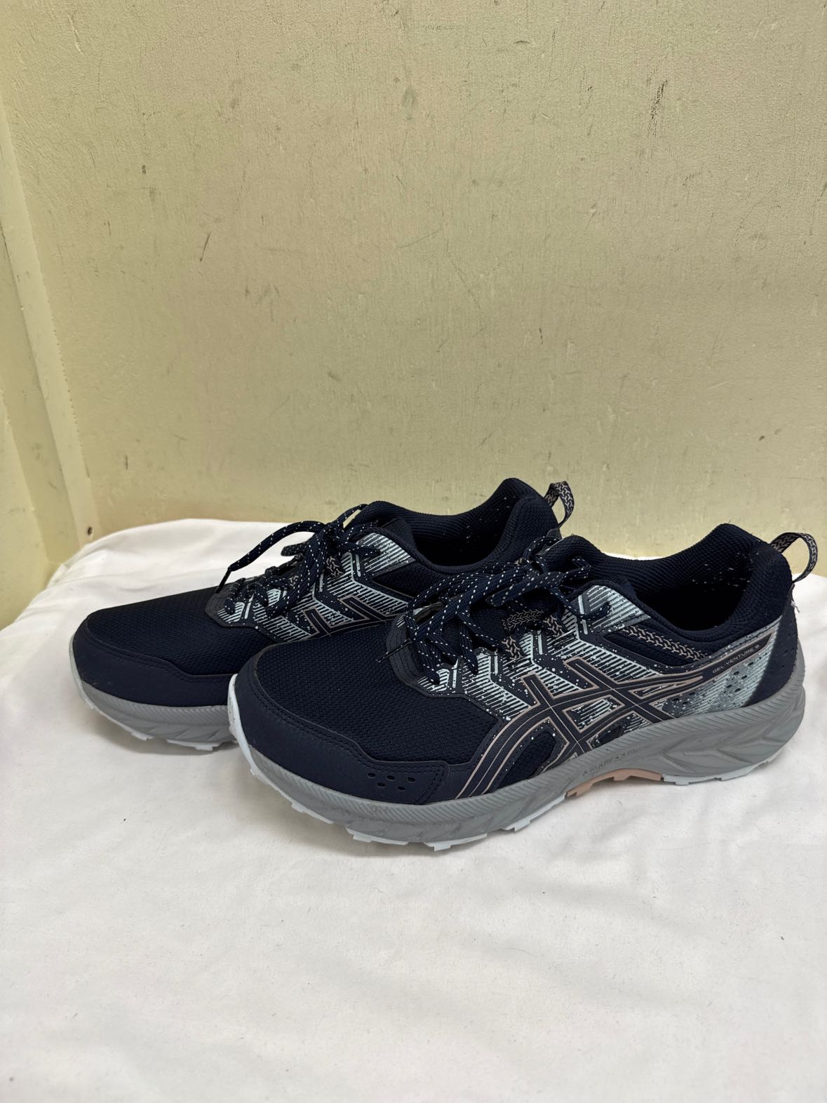 Asics Women's Size 12 Navy Sneakers Shoes