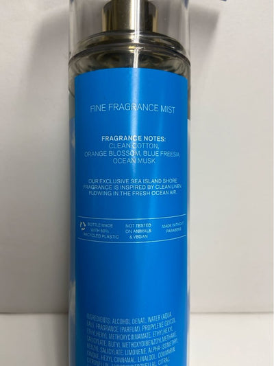 Bath & Body Works Sea Island Shore Fine Fragrance Mist 8fl oz Perfume