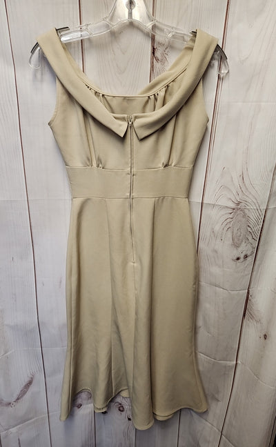 Stop Staring Women's Size S Beige Dress