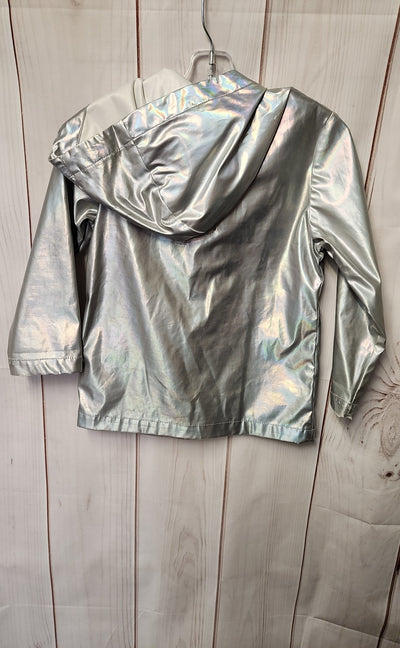 Cat & Jack Girl's Size 4 Silver Jacket