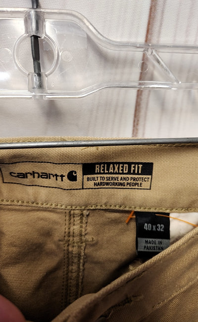 Carhartt Men's Size 40x34 Tan Pants