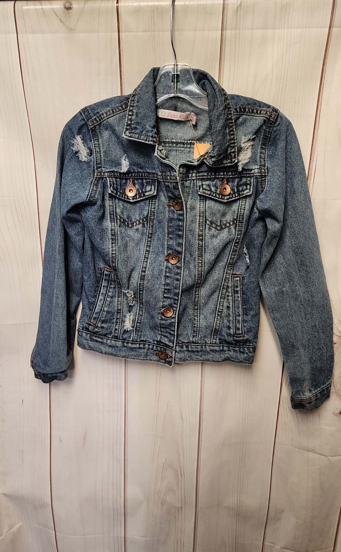 Ci Sono Girl's Size 8 Blue Jacket