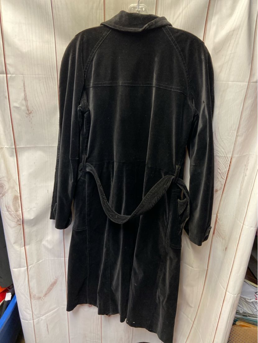 DKNY Women's Size M Black Coat