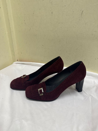 Stuart Weitzman Women's Size 10 Maroon Pumps Shoes