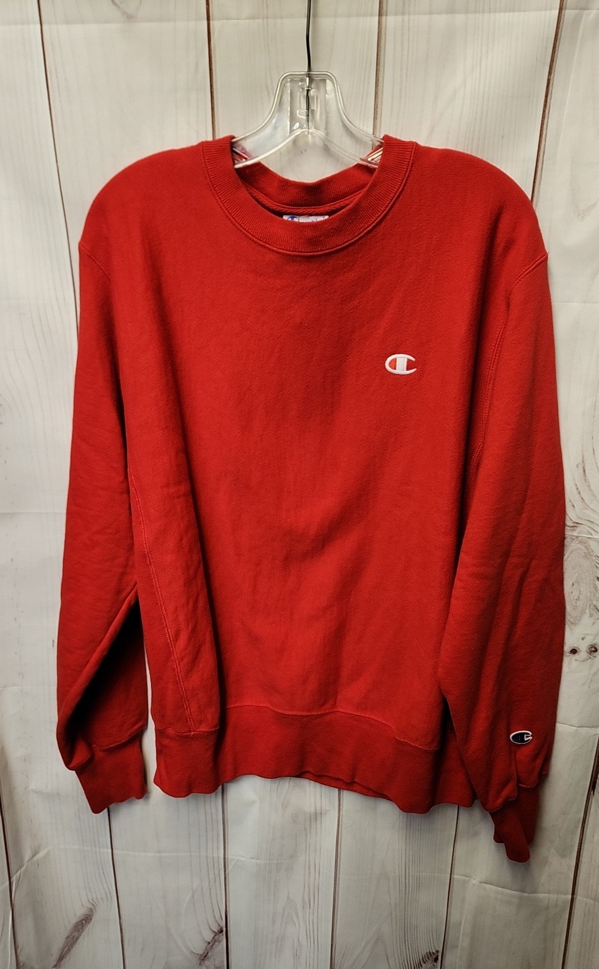 Champion Women's Size M Red Sweatshirt
