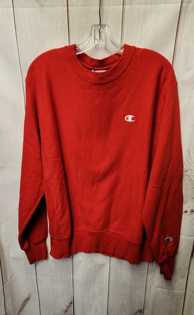 Champion Women's Size M Red Sweatshirt