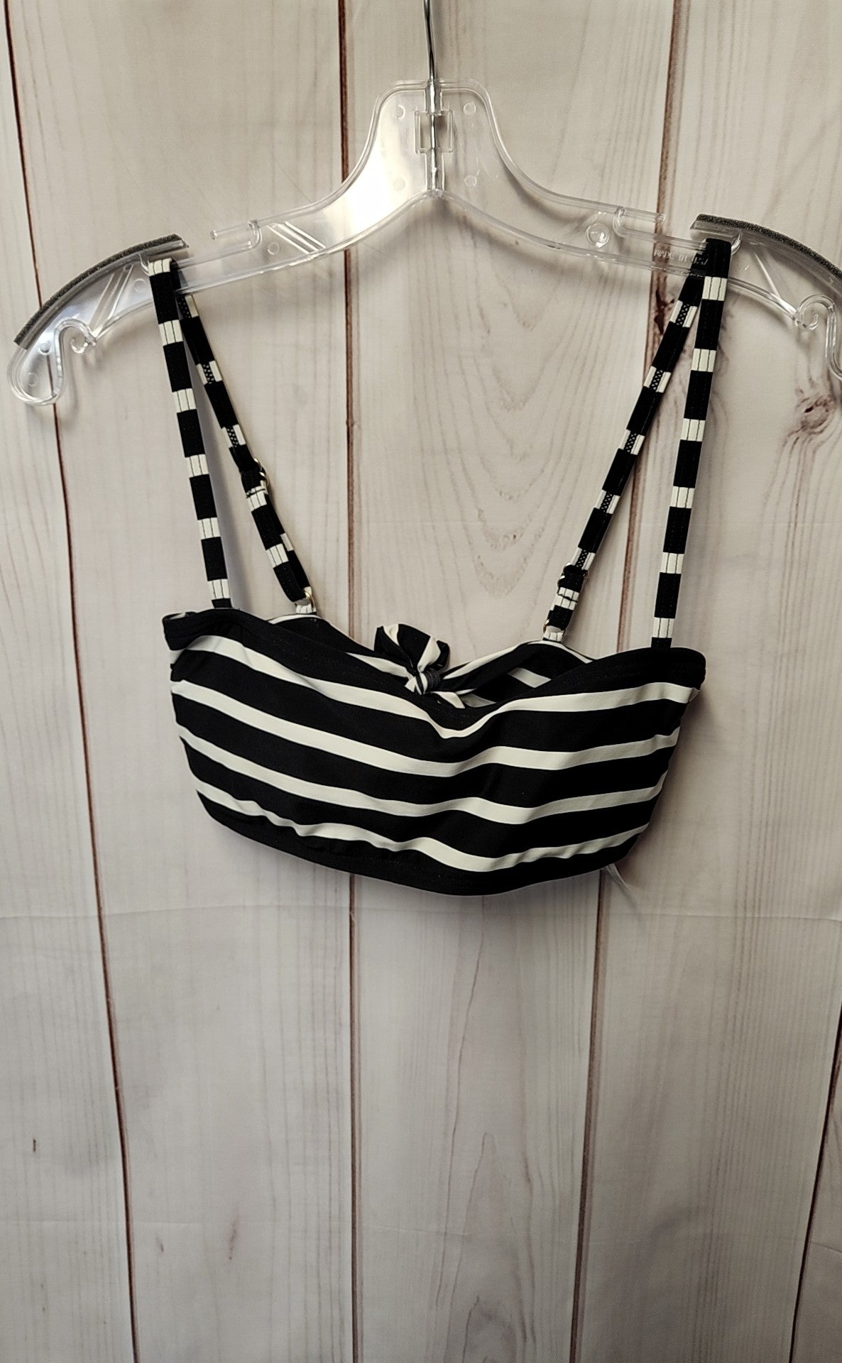 Kate Spade Women's Size S Black & White Swim Top