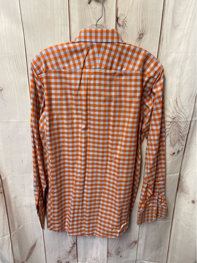 Pink Men's Size M Orange Shirt