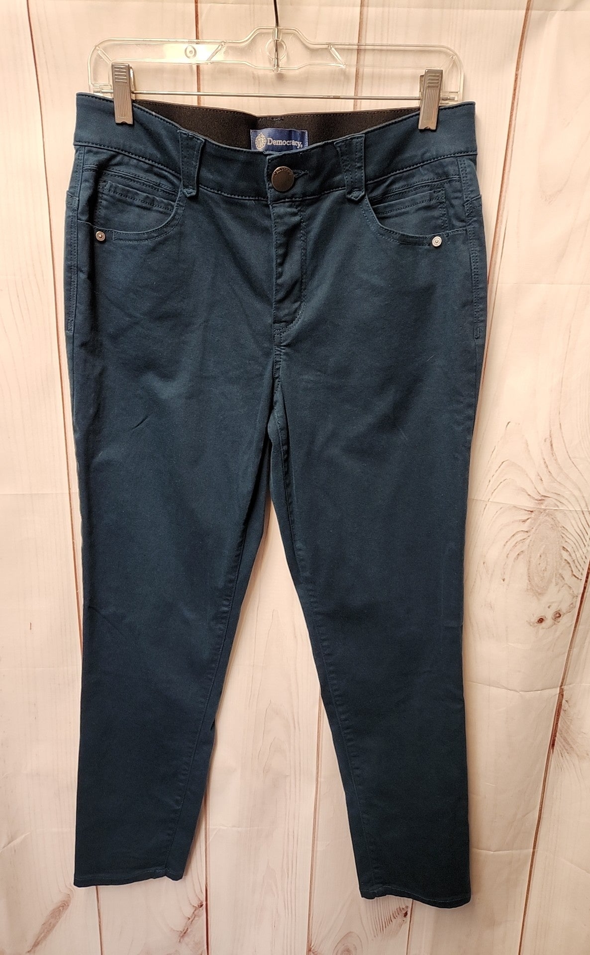 Democracy Women's Size 10 Teal Pants