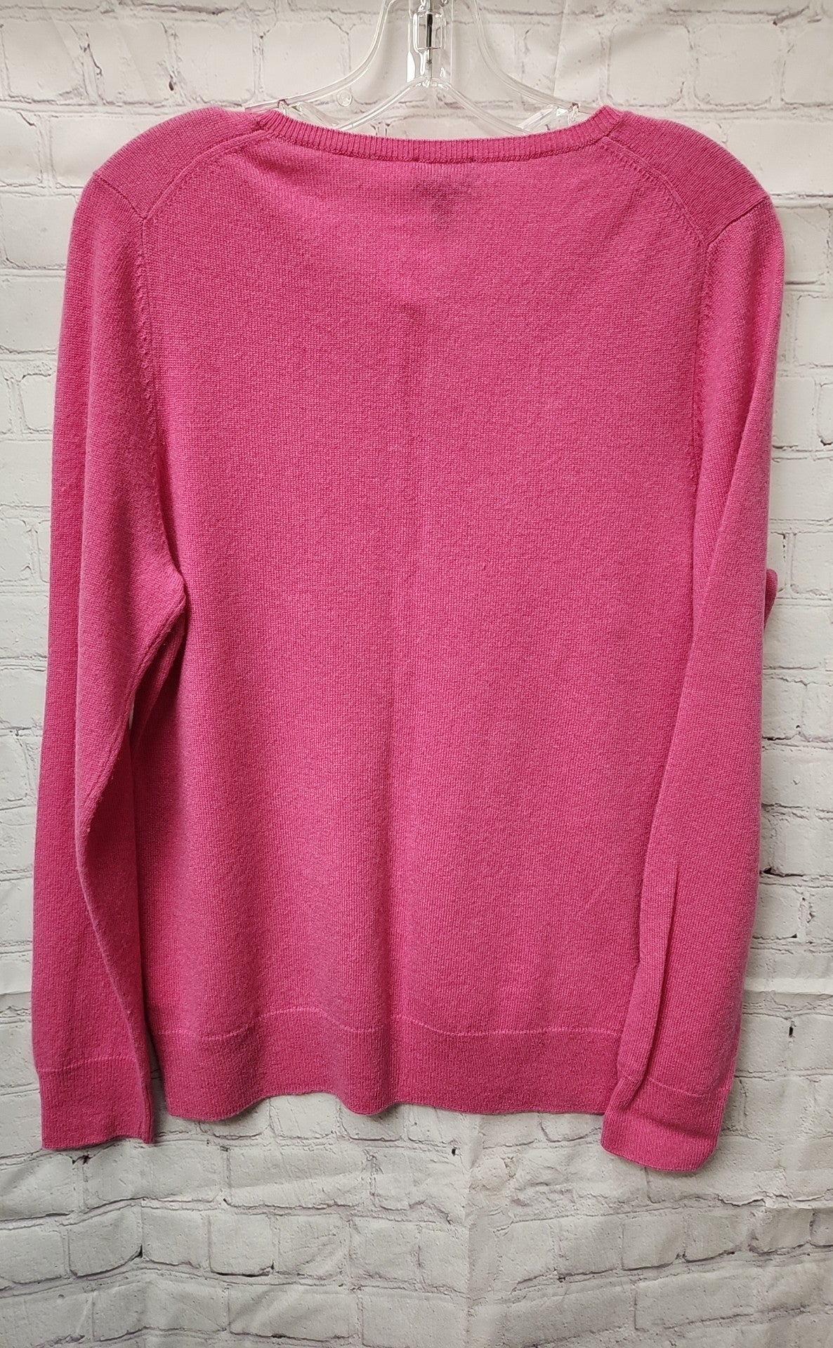 Talbots Women's Size L Pink Cashmere Sweater