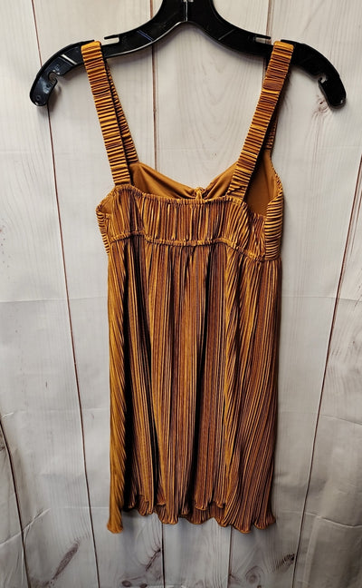 Kirious Women's Size M Orange Dress