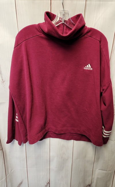 Adidas Women's Size M Purple Sweatshirt
