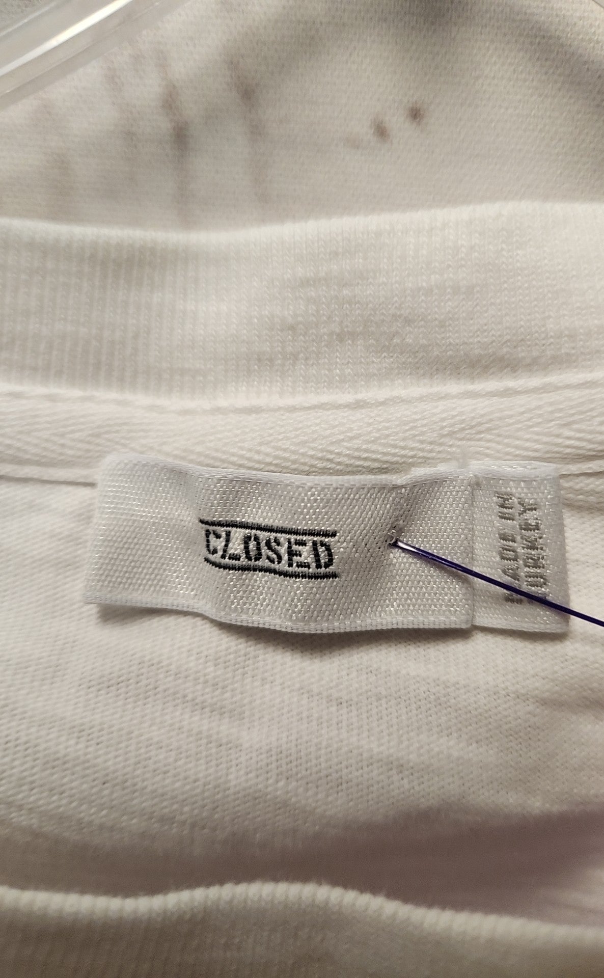 Closed Men's Size M White Shirt