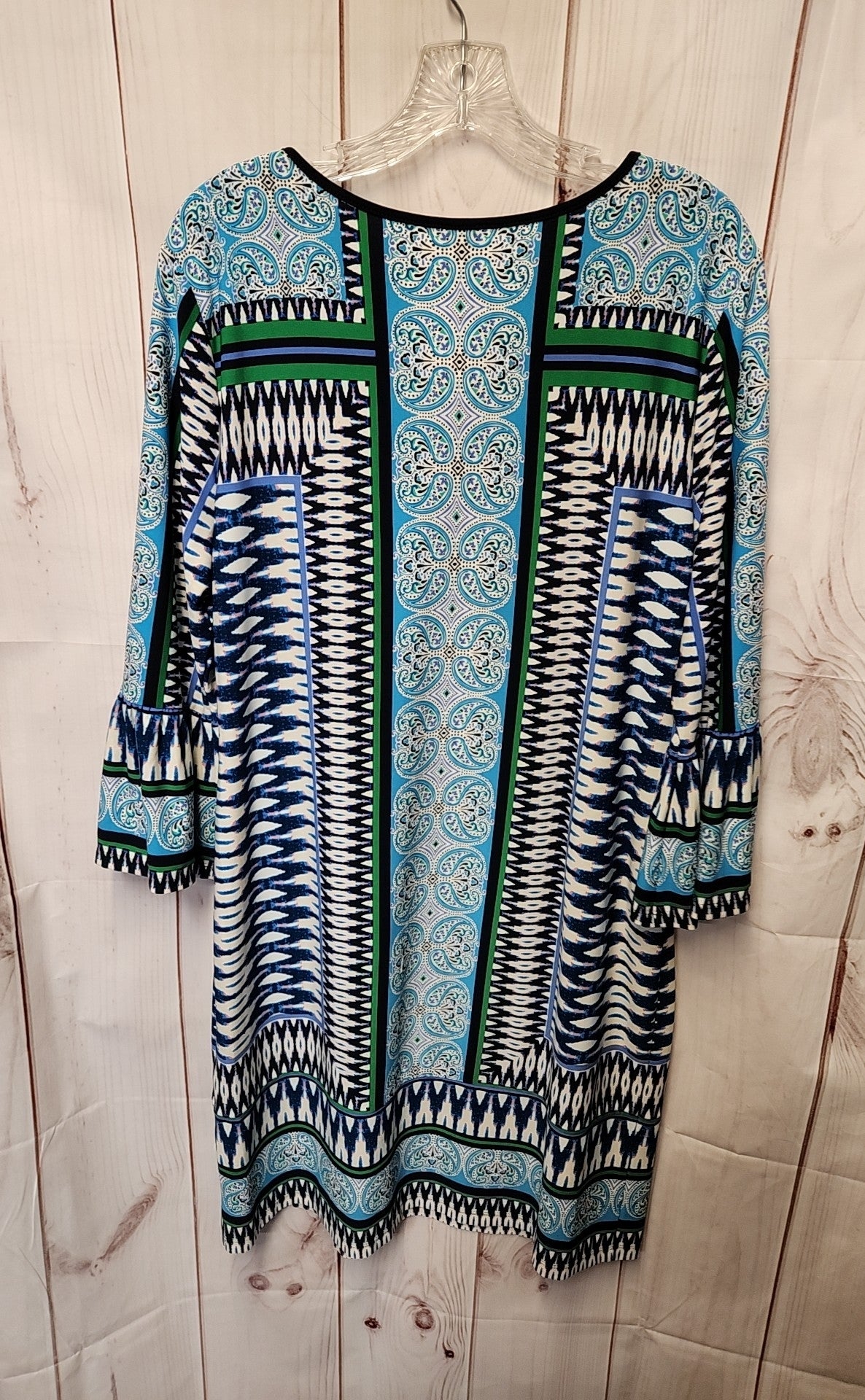 Chico's Women's Size 12 Blue Dress