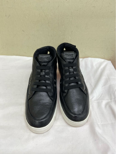 TI:ME Men's Size 9 Black Leather Shoes