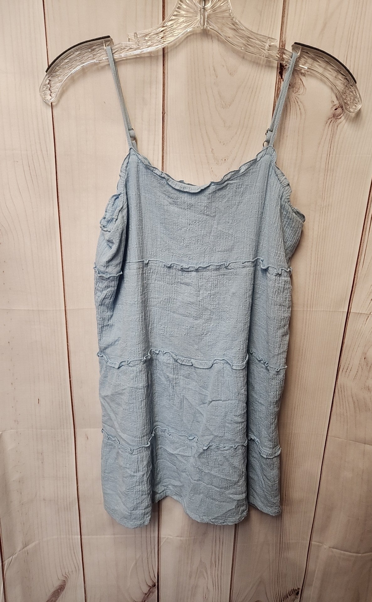 Rsq Women's Size L Light Blue Sleeveless Top