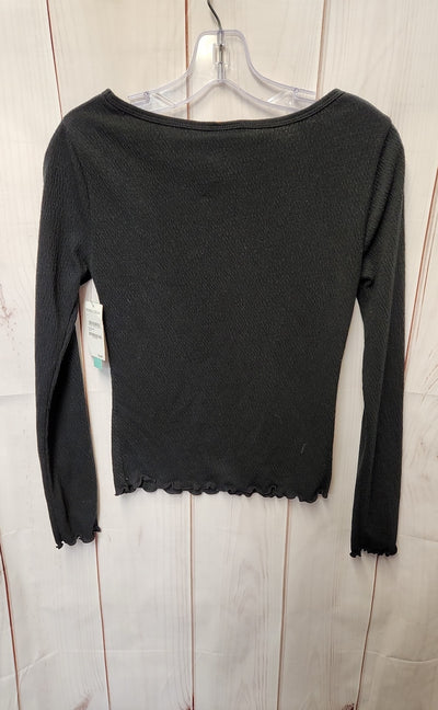 NWT Abound Women's Size S Black Long Sleeve Top