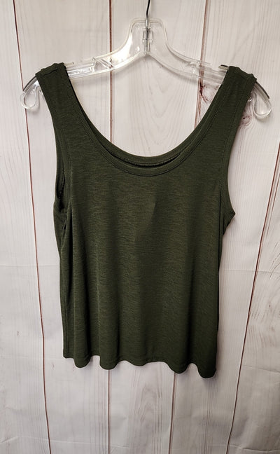 Madewell Women's Size S Green Sleeveless Top