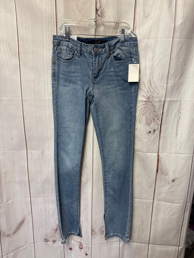 NWT Joe's Girl's Size 14 Blue Jeans The Grace Mid Rise Slim Straight