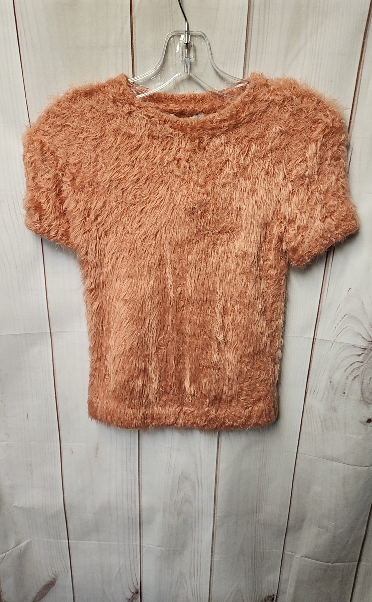 Woven Heart Women's Size XS Pink Short Sleeve Top