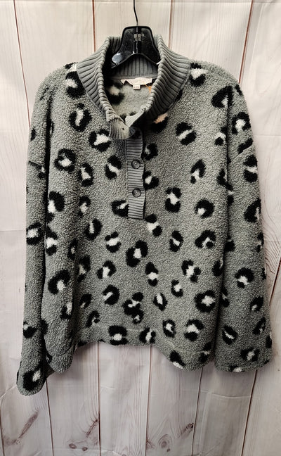 Loft Women's Size XL Gray Sweatshirt