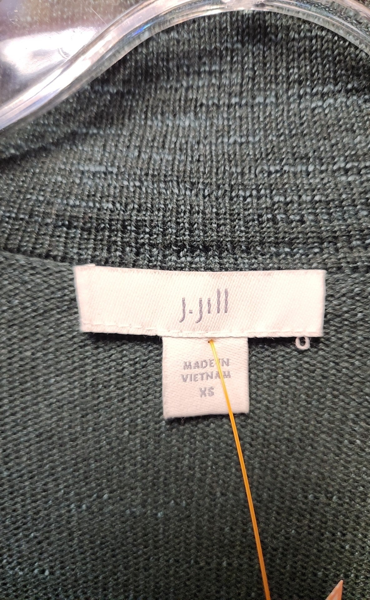 J Jill Women's Size XS Green Cardigan