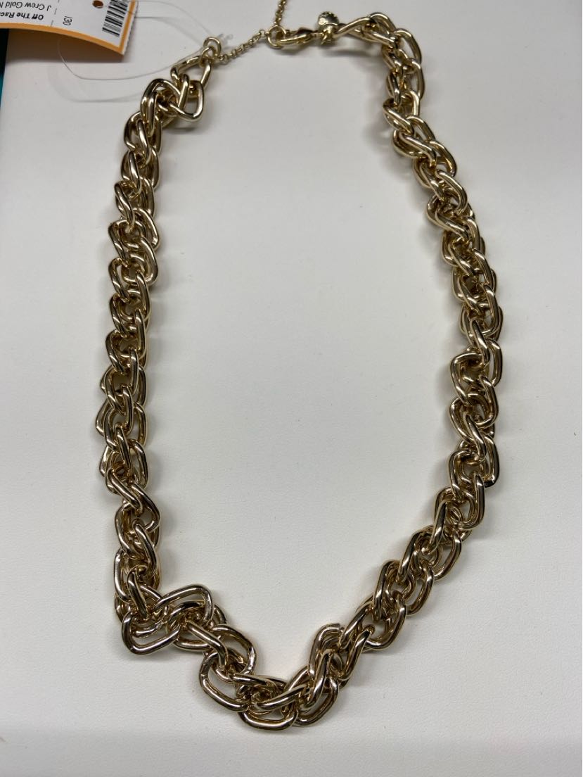 J Crew Gold Necklace