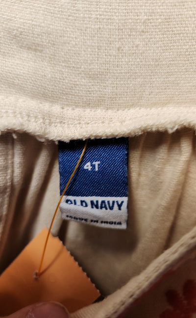 NWT Old Navy Girl's Size 4 Beige Jumpsuit