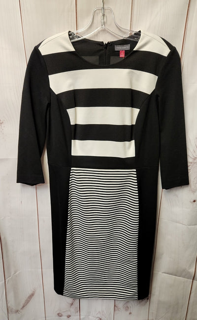 Vince Camuto Women's Size 6 Black & White Dress