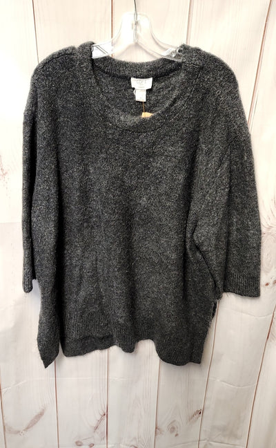Loft Women's Size M Gray Sweater