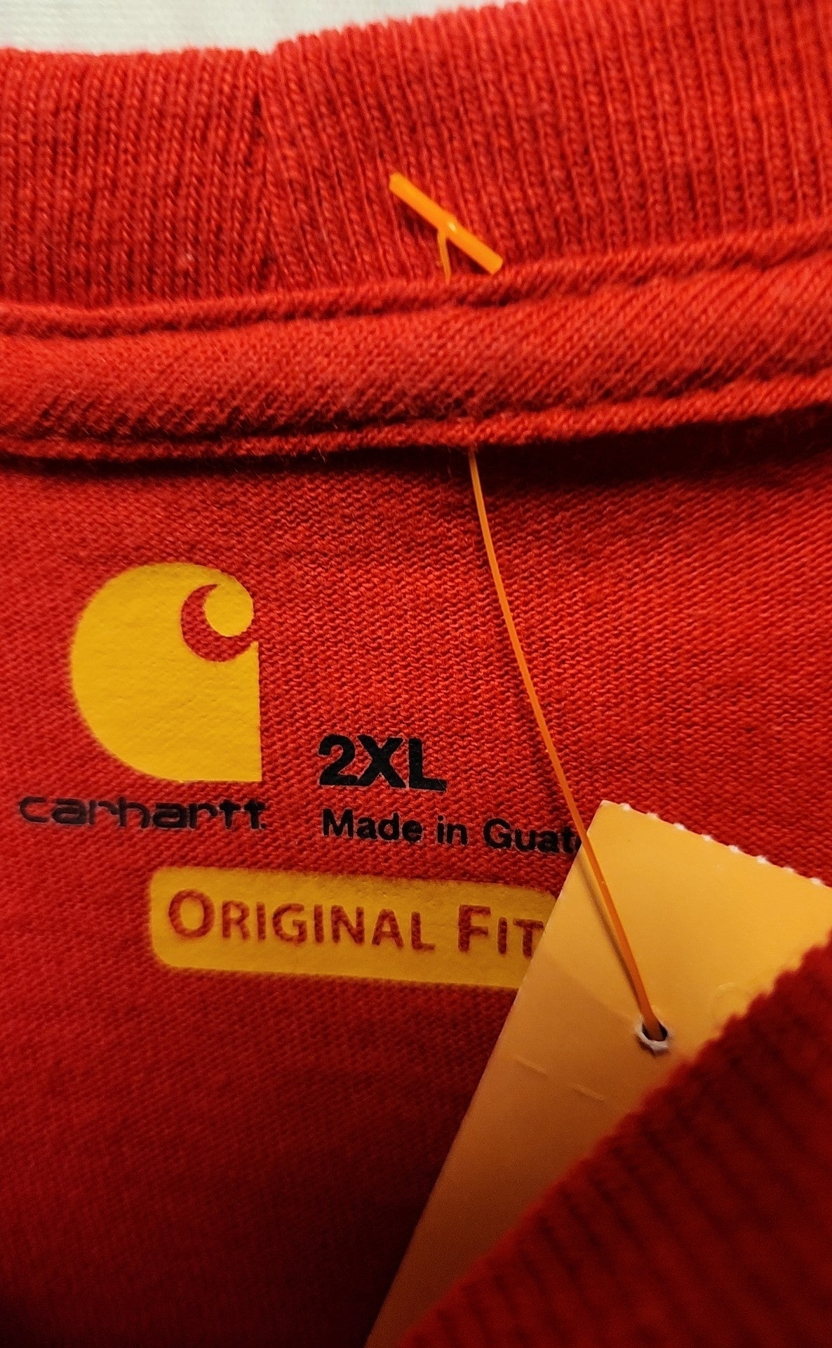 Carhartt Men's Size 2X Red Shirt