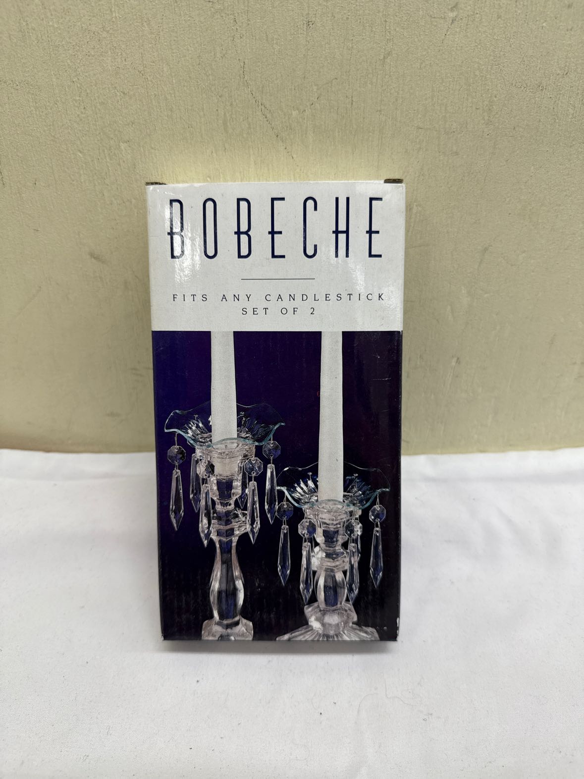 NIB Bobeche Fits Any Candlestick Misc. Accessory Candleholder(s)