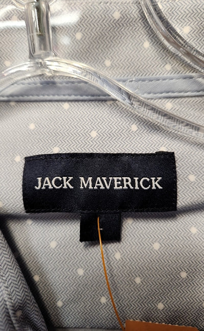 Jack Maverick Men's Size L Blue Shirt