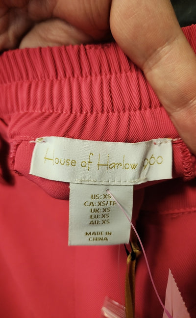 NWT House of Harlow 1960 Women's Size XS Pink Shorts
