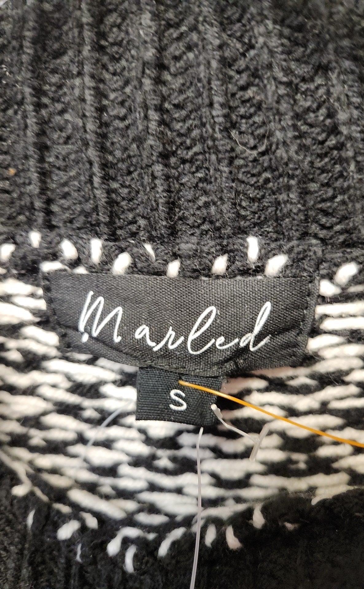 NWT Marled Women's Size S Black Sleeveless Top