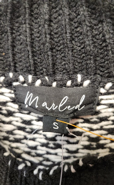 NWT Marled Women's Size S Black Sleeveless Top