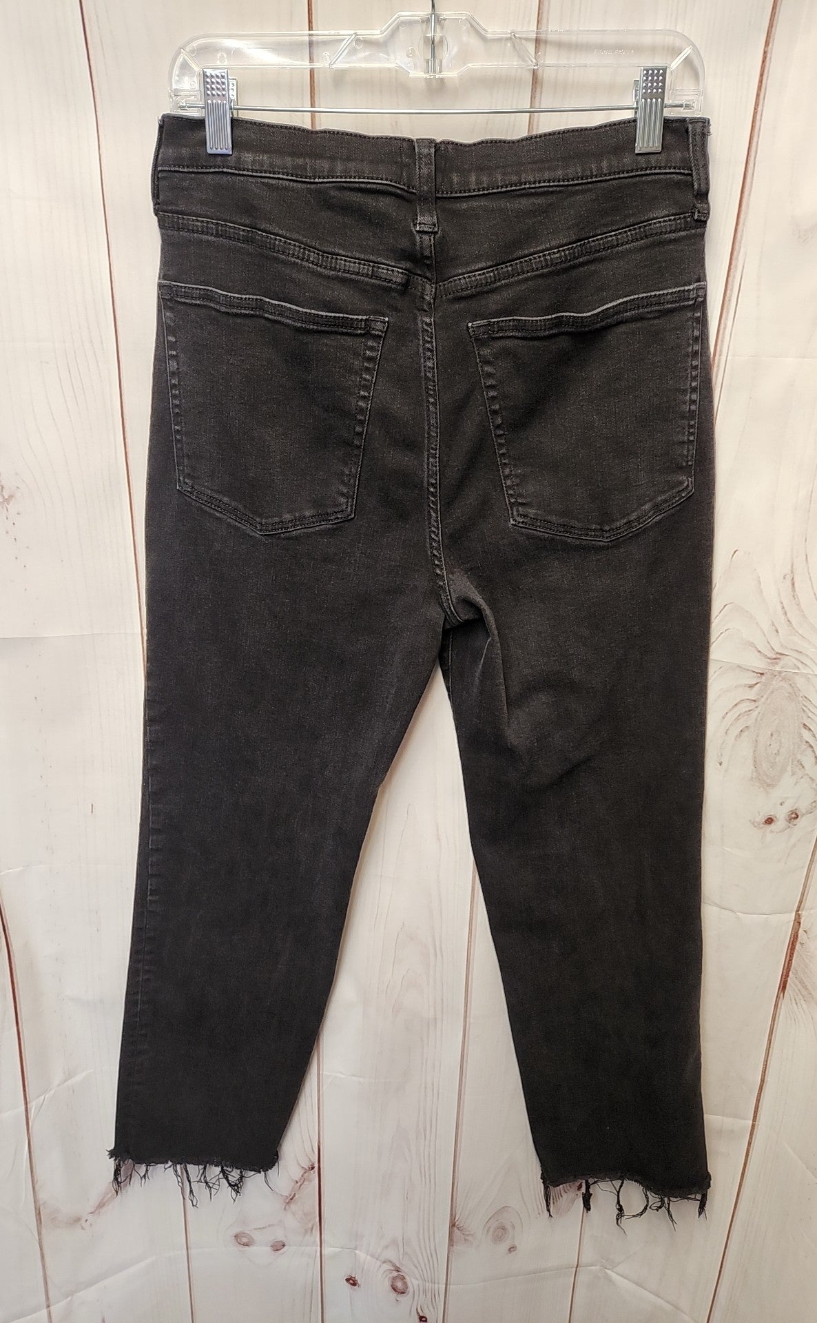 J Crew Women's Size 30 (9-10) Black Jeans Stovepipe